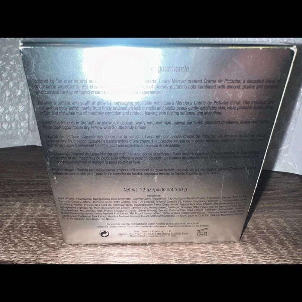 Laura Mercier Pistachio Creme‎ de Pistache Body Scrub Jumbo
